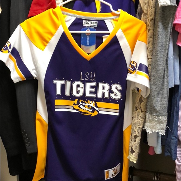 lsu rhinestone shirt